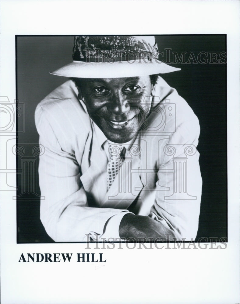 1999 Press Photo Andrew Hill, Composer and Jazz Pianio - Historic Images