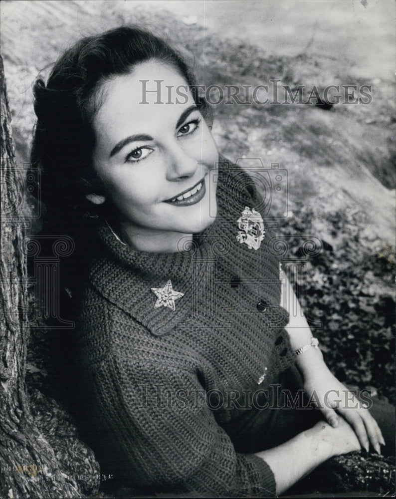 1959 Press Photo Joy Clements portrays Kathie in &quot;The Student Prince&quot; - Historic Images