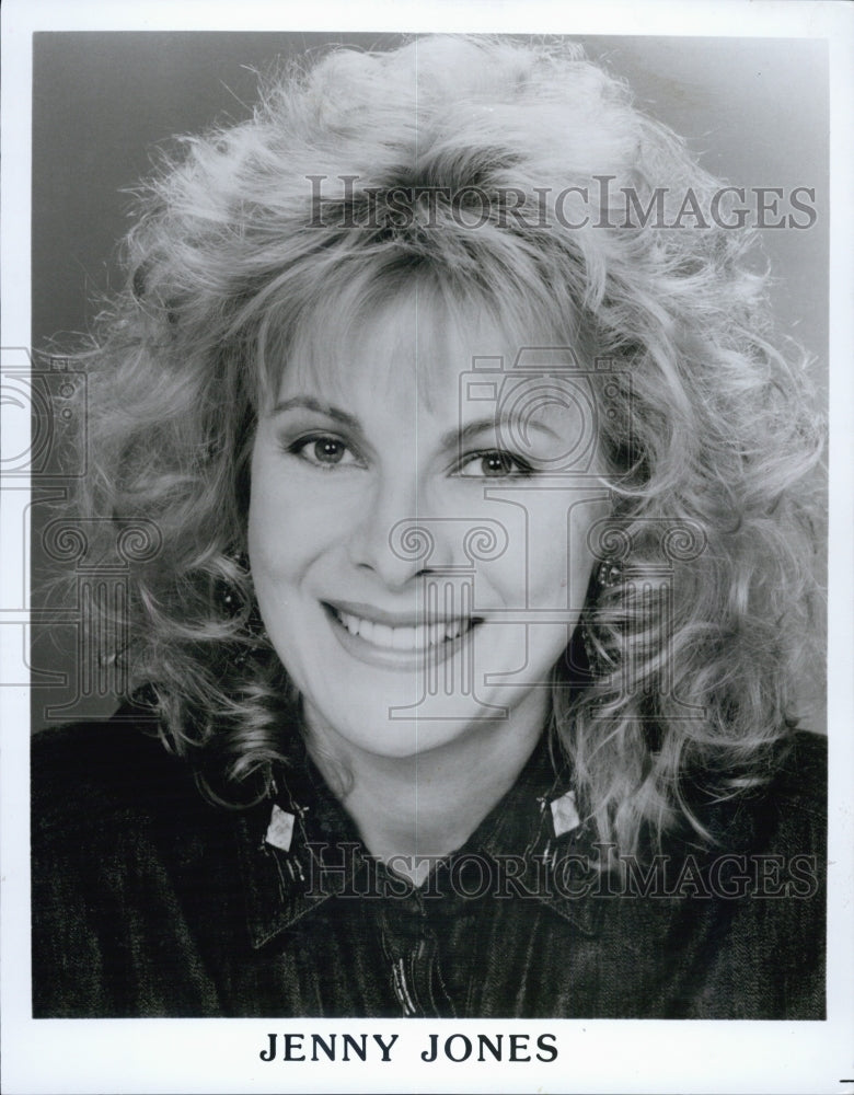 1990 Press Photo A picture of Jenny Jones - Historic Images