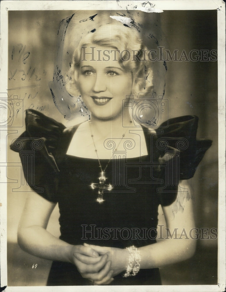 1942 Press Photo Soprano Maria Vera, Salmaggi Opera Co. - RSG85215 - Historic Images
