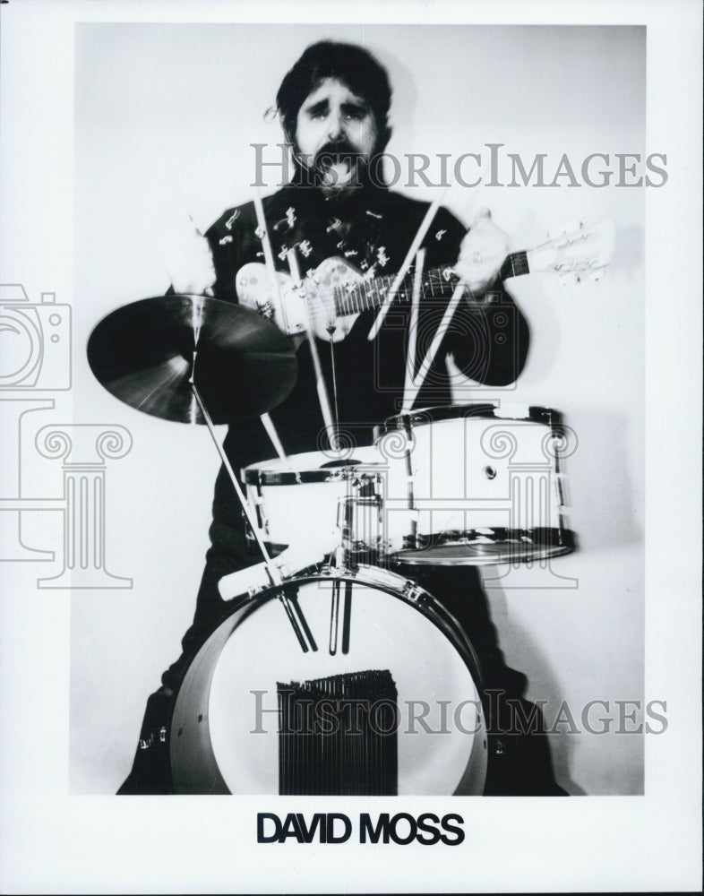 Press Photo David Moss, musician - Historic Images