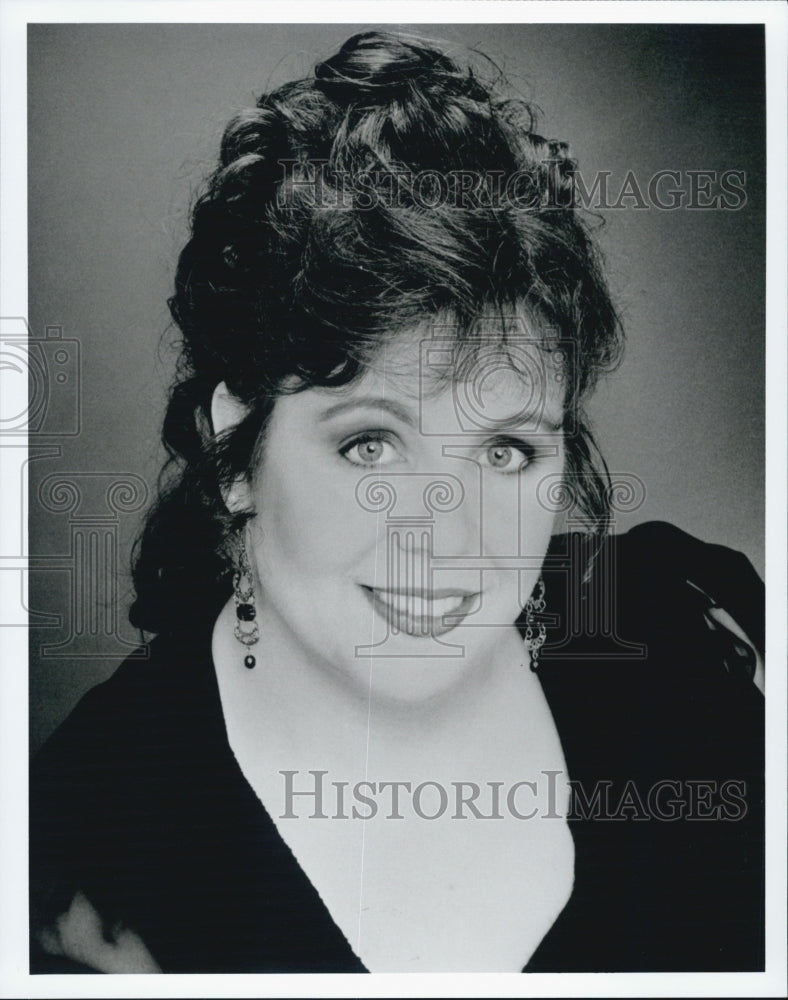 Press Photo Jean Mornard, soprano - Historic Images