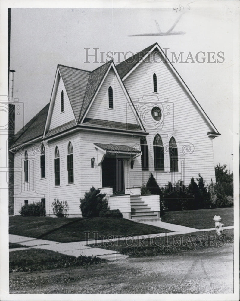 1969 Press Photo Grace Baptist Church, Tacoma , WA - Historic Images