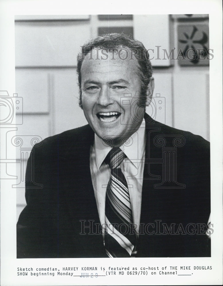 1970 Press Photo Harvey Korman, Actor - Historic Images