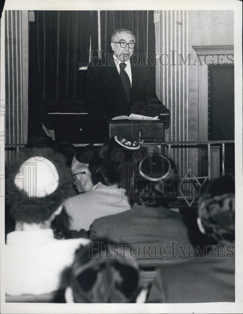 1972 Rabbi Samuel Korff Associated Synagogues of Massachusetts - Historic Images