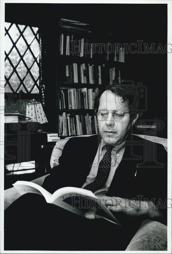 1991 Press Photo Jonathon Kozol, author of "Savage Inequities" - Historic Images