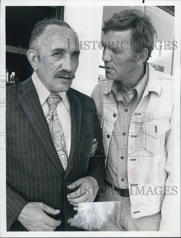 1975 Frank DeKova and James Wainwright in "Across the Line" - Historic Images