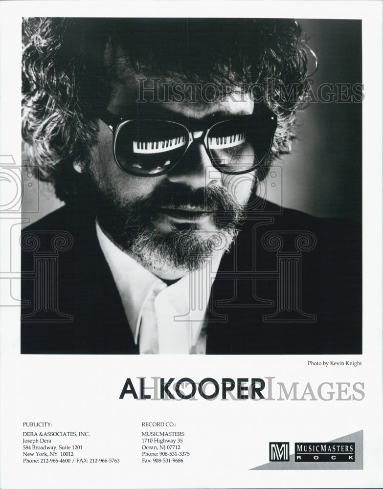 1998 Press Photo Al Kooper Songwriter Record Producer Musician Music Masters - Historic Images