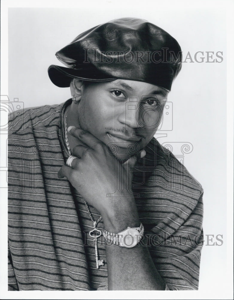 Press Photo Rapper LL Cool J - Historic Images