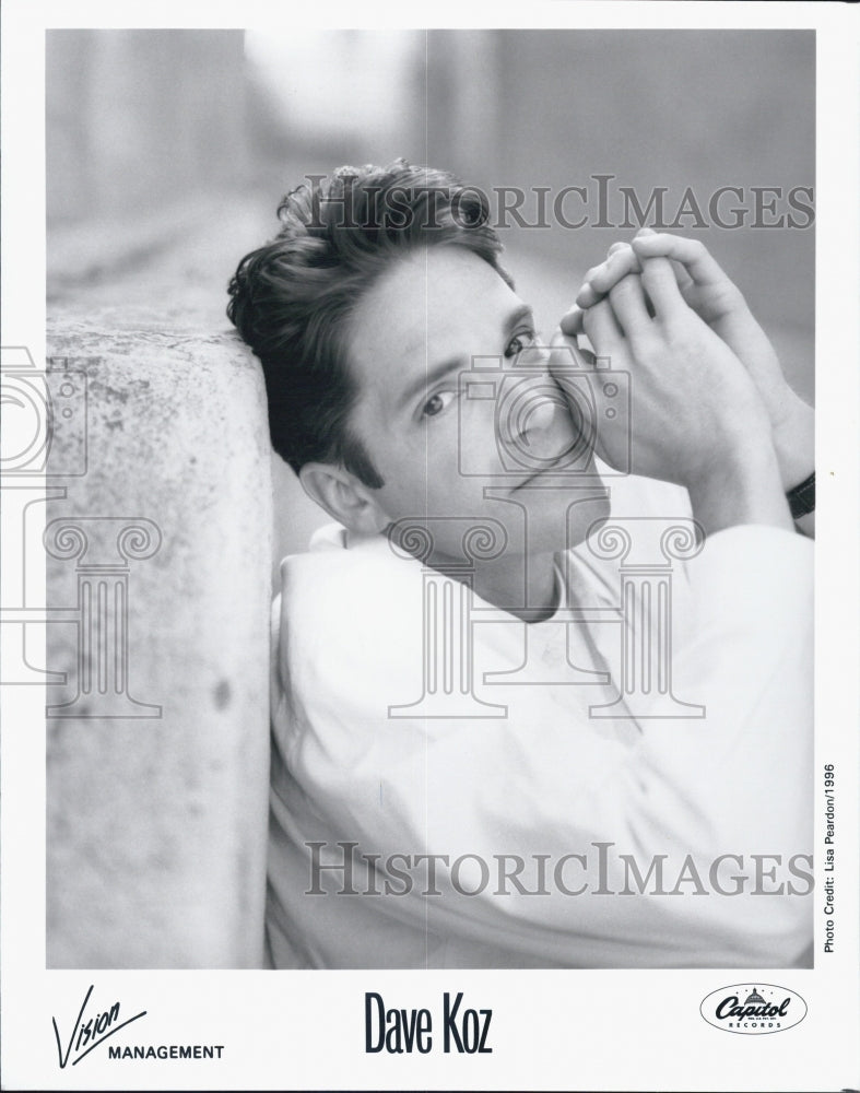 Press Photo Saxophonist Dave Koz - Historic Images