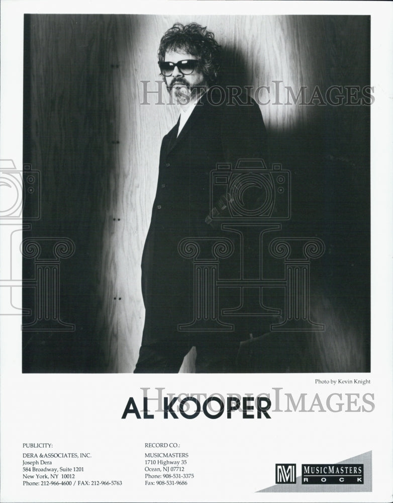 1995 Press Photo Musician Al Kooper - Historic Images