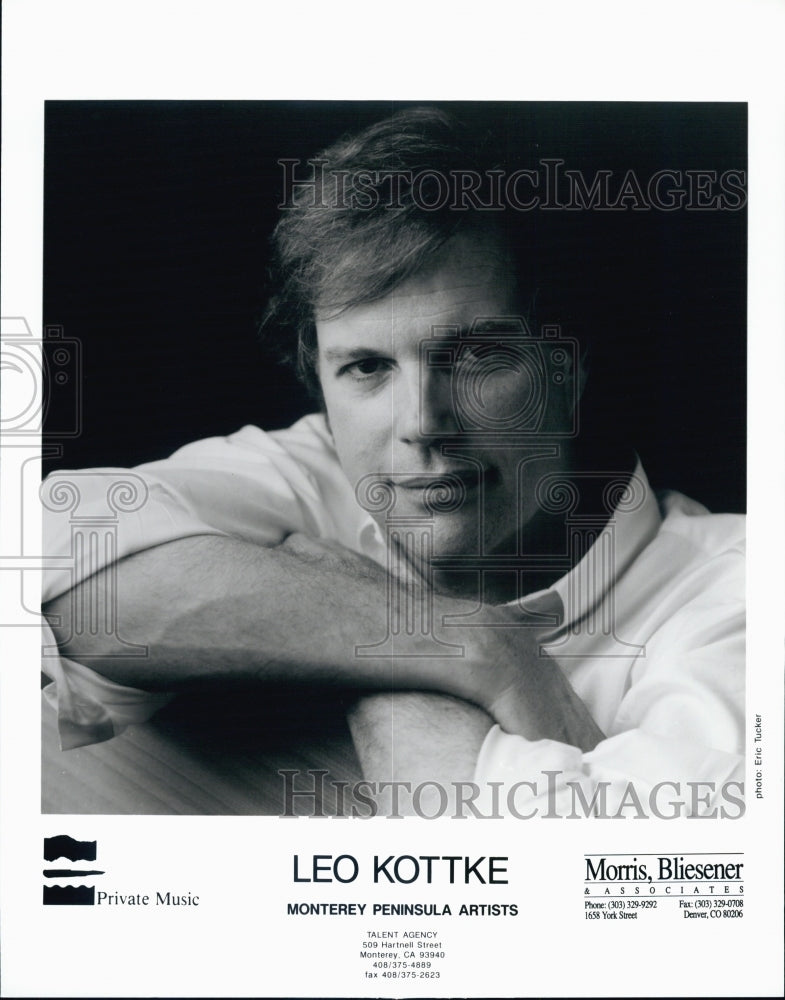 Press Photo Leo Kottke Acoustic Guitarist Private Music Label - Historic Images