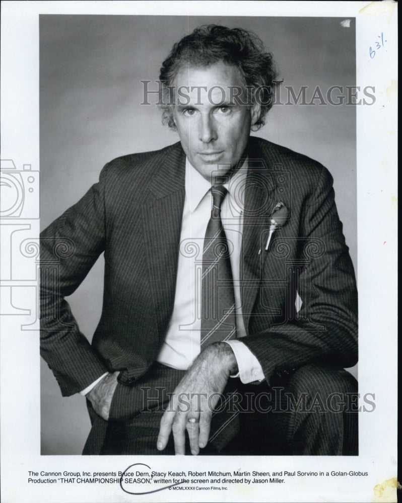 1982 Press Photo Actor Bruce Dern Movie That Championship Season - Historic Images