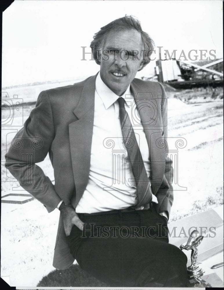 1987 Press Photo Actor Bruce Dern TV Movie Roses Are for the Rich - Historic Images