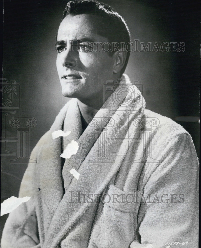 1956 Press Photo Actor Director John Derek Movie The Leather Saint - RSG86371 - Historic Images