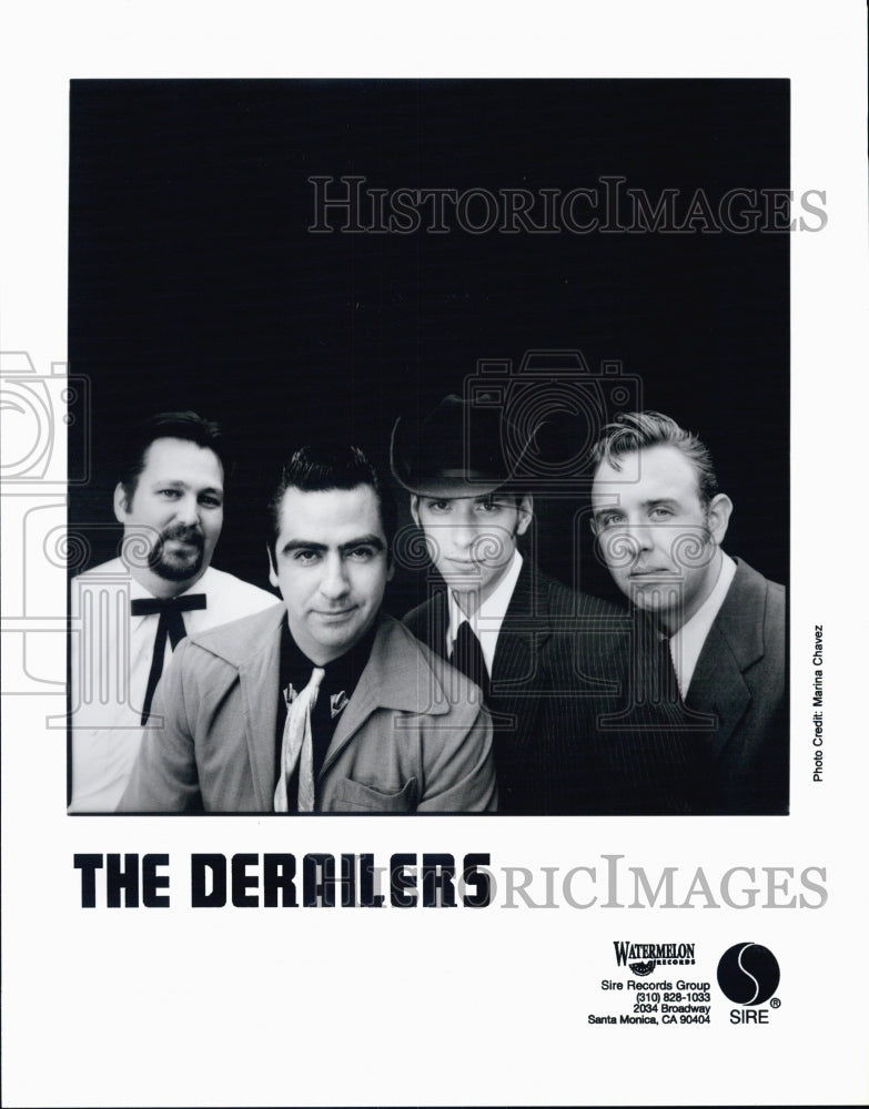 1998 Press Photo Music band the Derailers - Historic Images