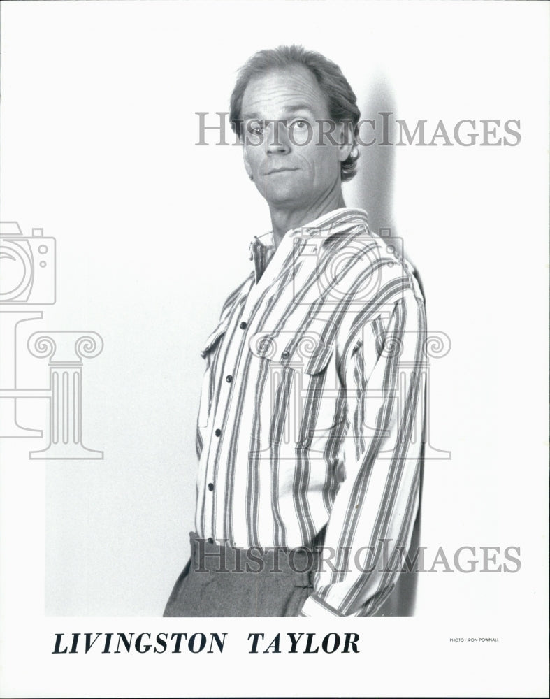 Press Photo Livingston Taylor, Singer - Historic Images