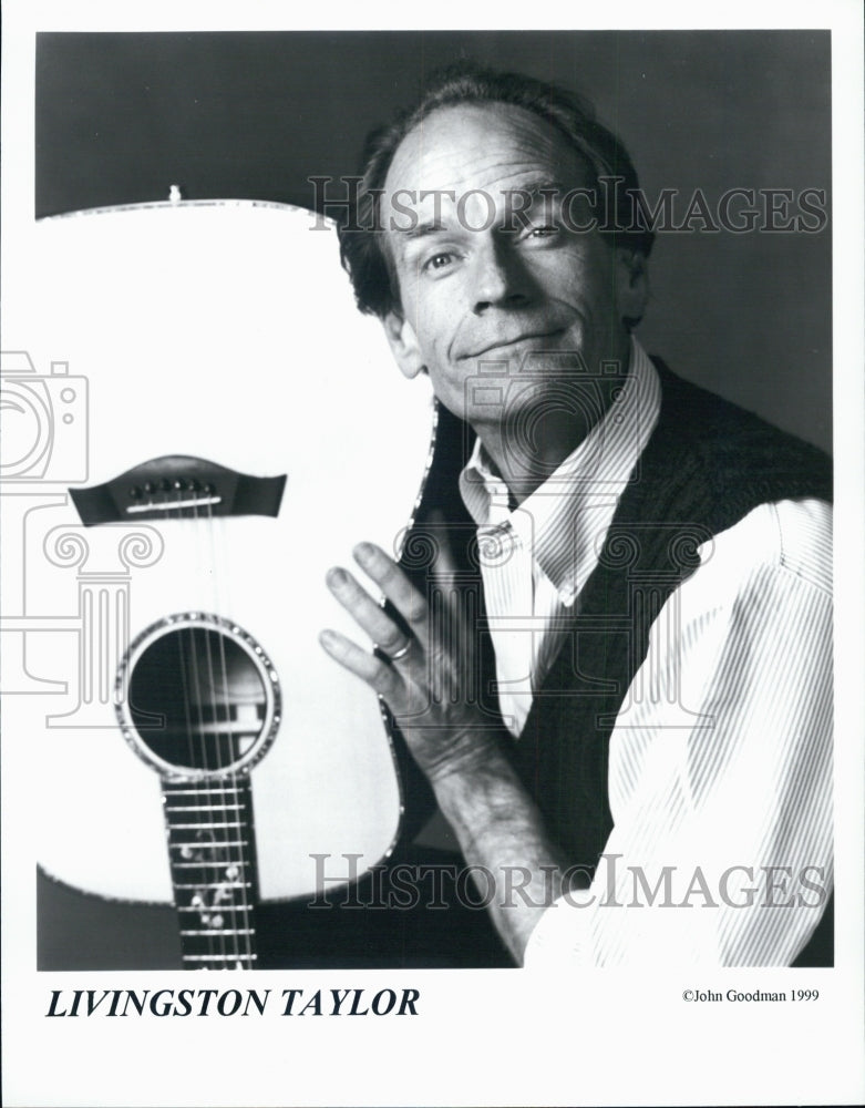 1999 Press Photo Livingston Taylor, Singer - Historic Images