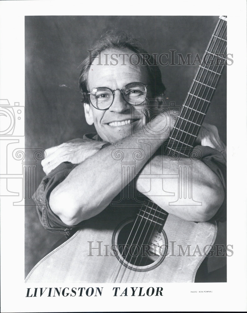 Press Photo Livingston Taylor - Historic Images