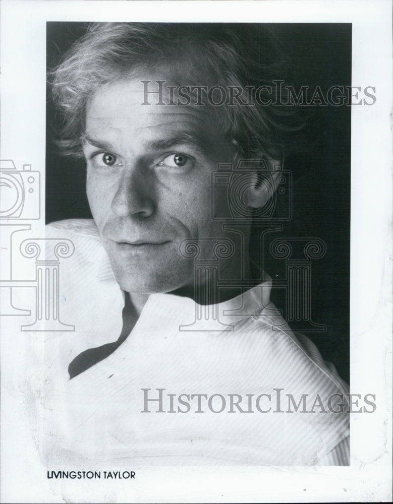 Press Photo Livingston Taylor - Historic Images