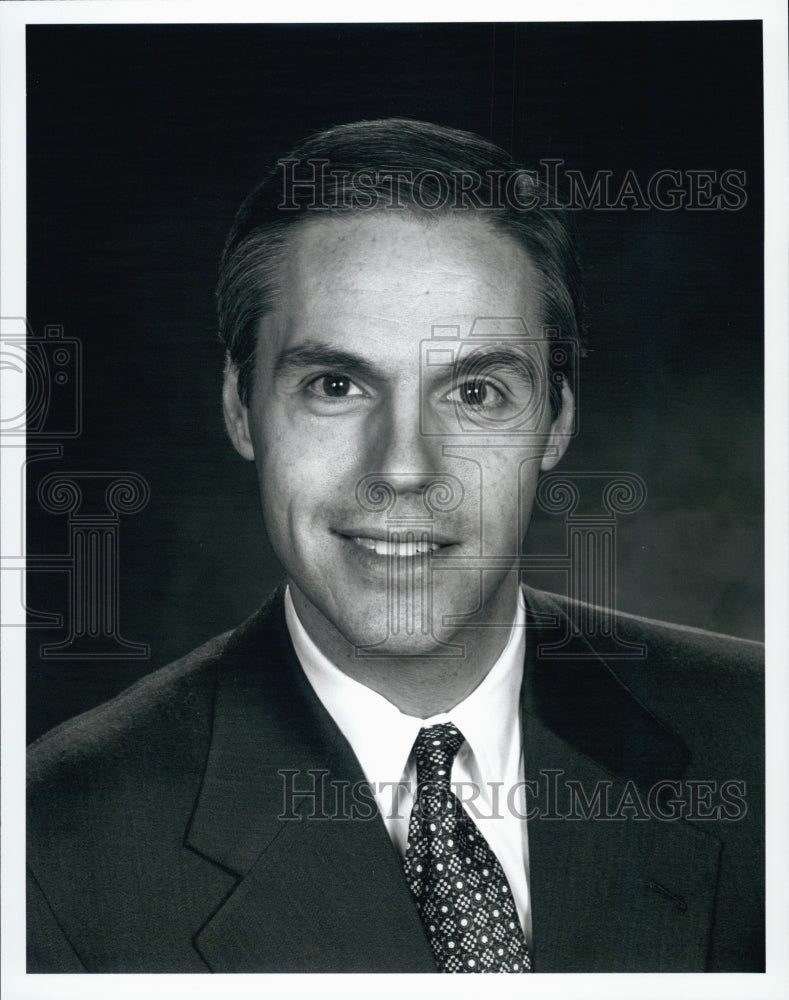 1997 Press Photo John Vitanovee,Vice President WB56,WLVI-TV Tribune - Historic Images