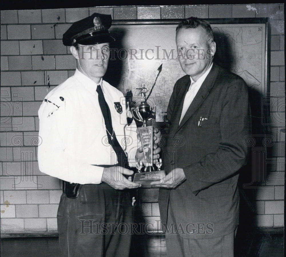 1959 Raymond Peck Top Marksman New England Police Revolver League - Historic Images