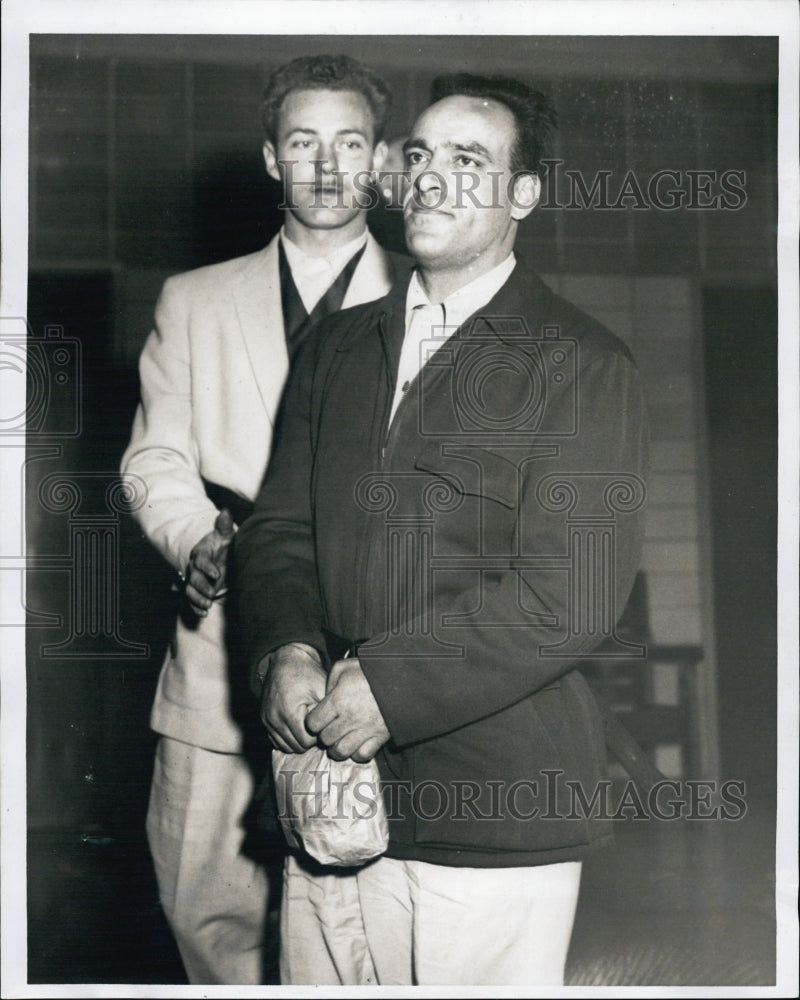 1957 Lucien Peets Confesses Murder Another Man Previously Confessed - Historic Images