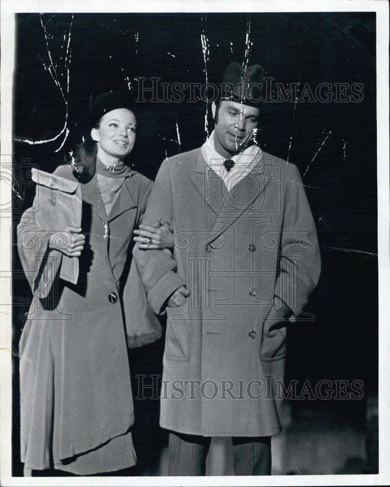 1969 Pamela Peadon and Darryl Hickman in &quot;George M&quot; - Historic Images