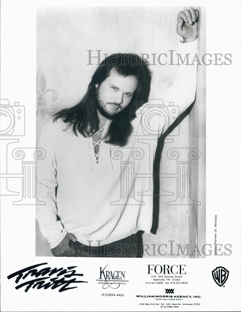 Press Photo Travis Tritt American Country Singer. - Historic Images