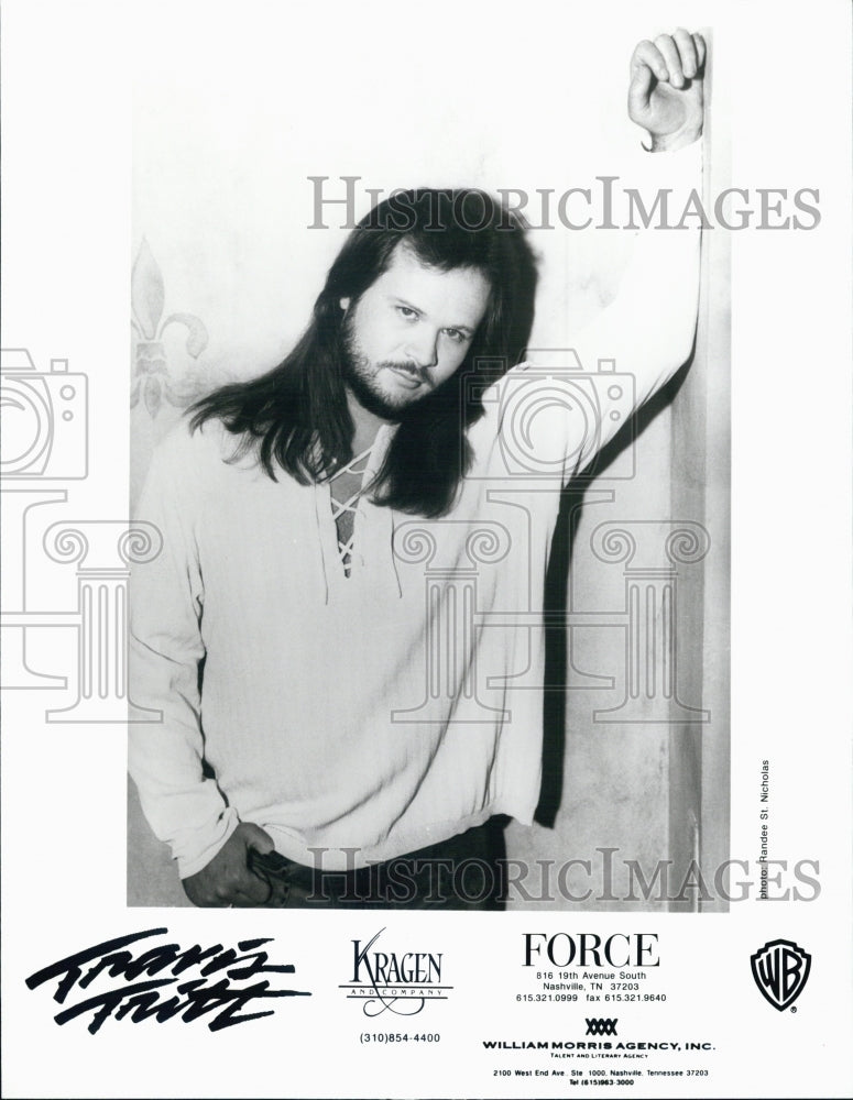 Press Photo Travis Tritt American Country Singer. - Historic Images