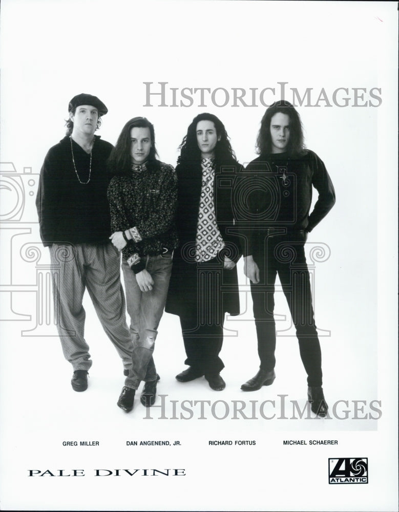 Press Photo Musicians "Pale Divine" - Historic Images