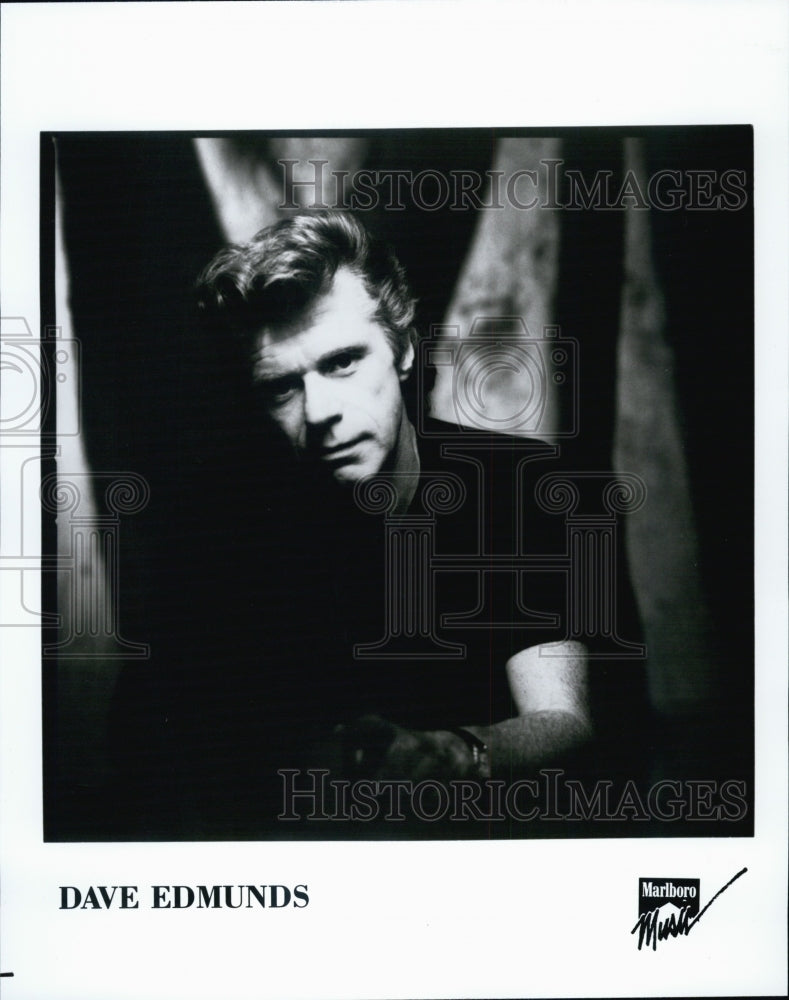 Press Photo Guitarist Singer Dave Edmunds - Historic Images