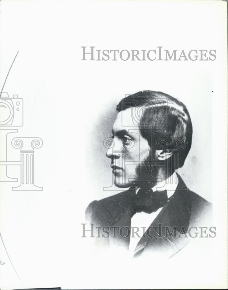 Press Photo Charles Elliot Harvard Professor - Historic Images