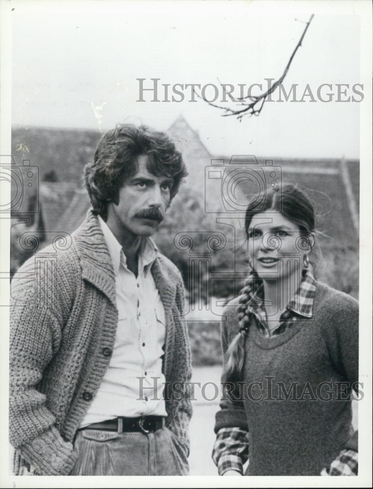 1982 Press Photo Sam Elliott Katharine Ross NBC Legacy - Historic Images