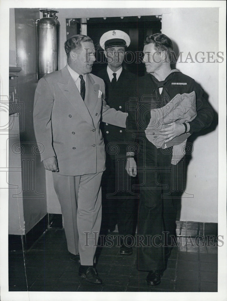 1943 William Walter Kuhn,Sailor acquitted on murder charge of dancer - Historic Images