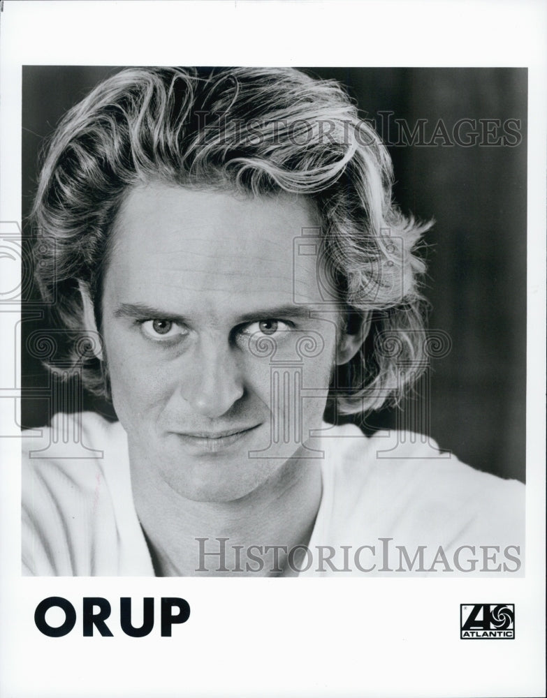 Press Photo Orup Swedish pop singer, songwriter and guitarist. - Historic Images