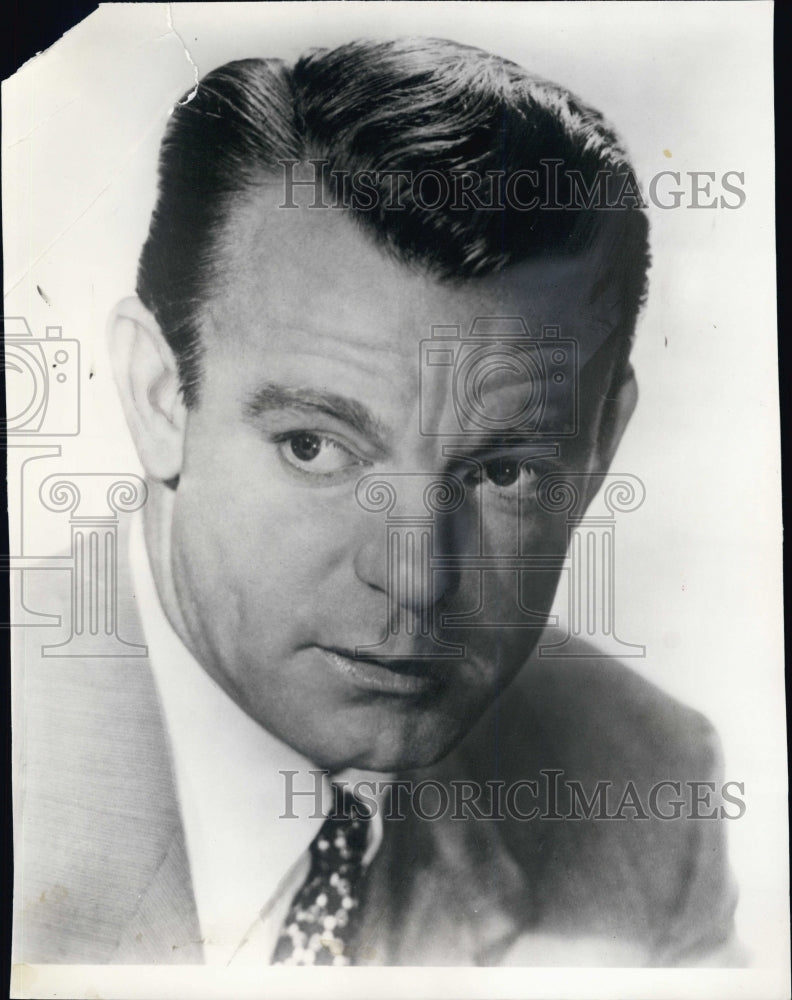 1963 Press Photo Dennis O&#39;Keefe American Actor. - RSG87775 - Historic Images