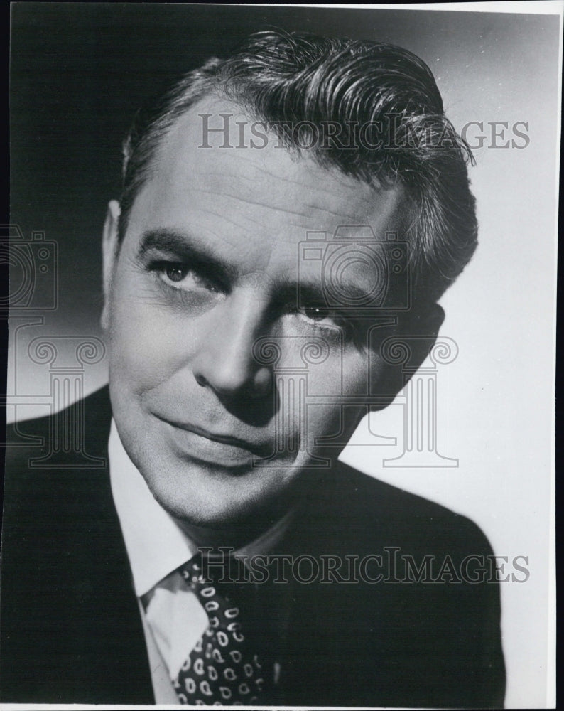 1961 Press Photo Dan O'Herlihy'Actor - Historic Images