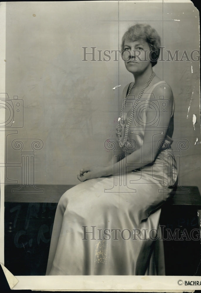 1933 Press Photo Mrs Richard M.Russell/Boston Music School - Historic Images