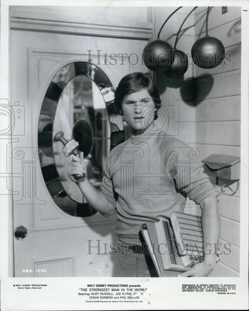 1975 Kurt Russell in "The Strongest Man in the World" - Historic Images