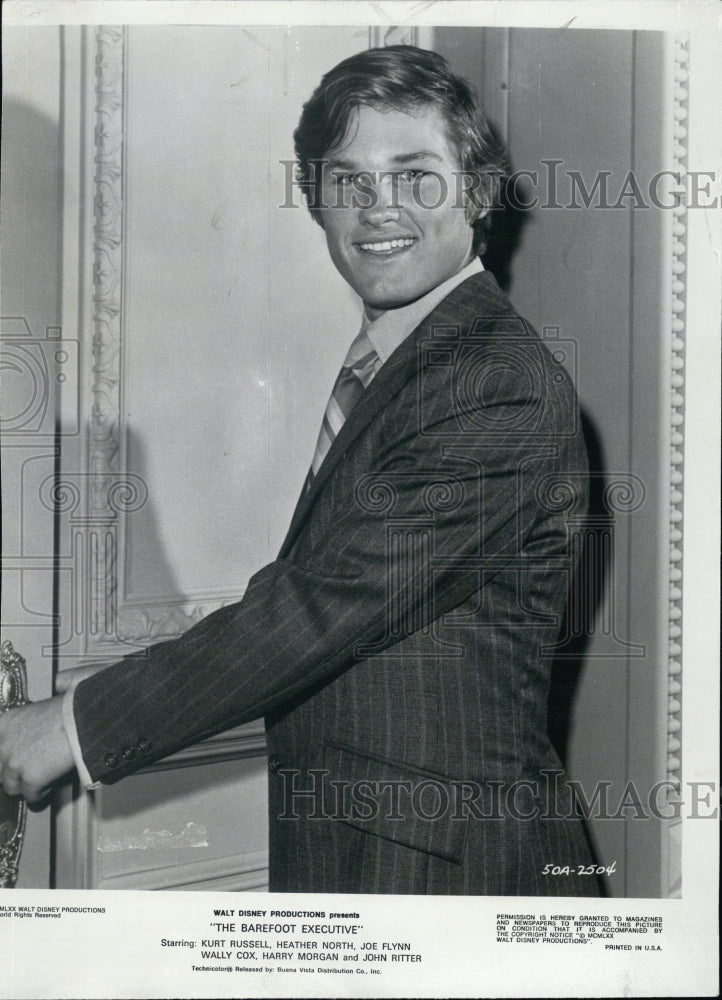 1972 Kurt Russell in "The Barefoot Executive" - Historic Images