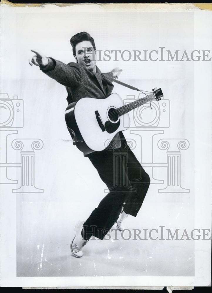 1979 Press Photo Actor Kurt Russell TV Movie Elvis - Historic Images