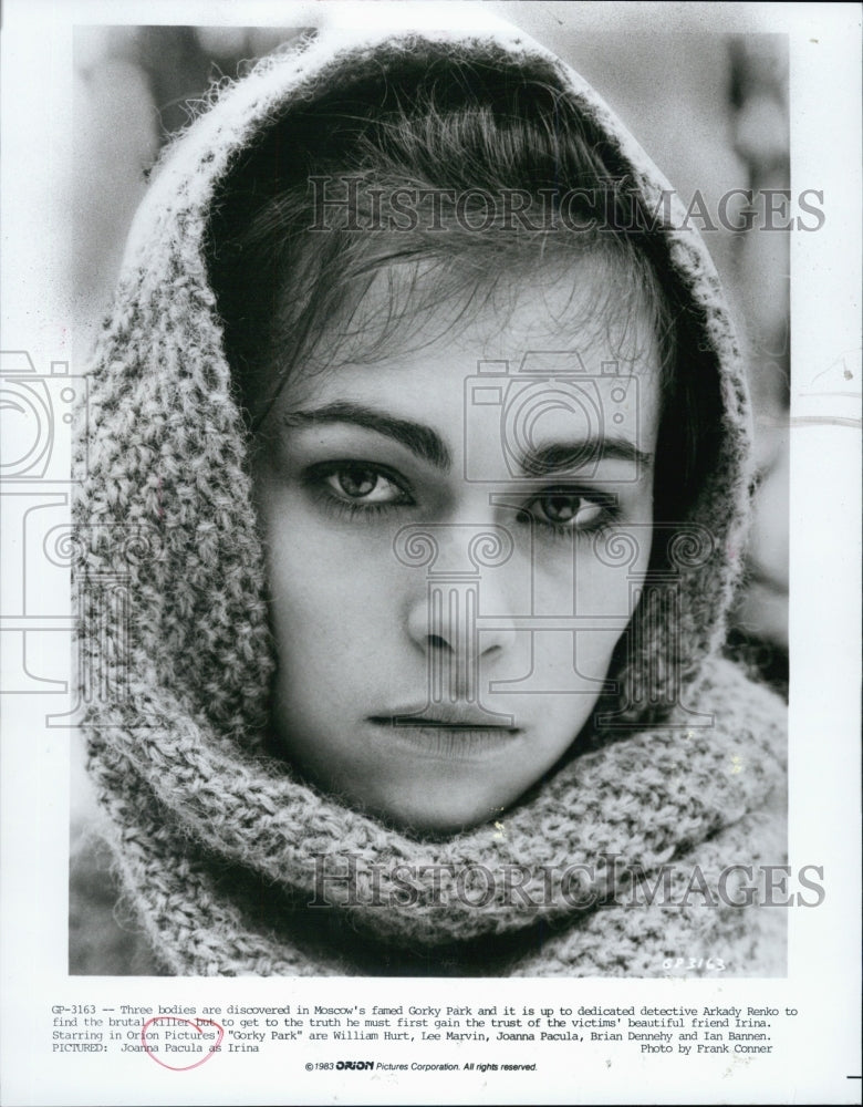 1983 Press Photo Joanna Pacula in "Gorky Park"by Orion Pictures - Historic Images