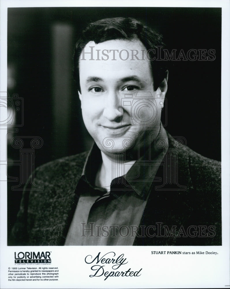 1989 Press Photo Stuart Pankin stars as Mike Dooley in "Nearly Departed" - Historic Images