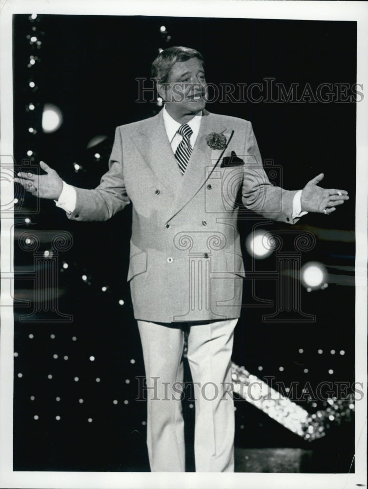 1979 Press Photo Jackie Gleason Hosts" the 9th Annual Entertainer of the Year - Historic Images