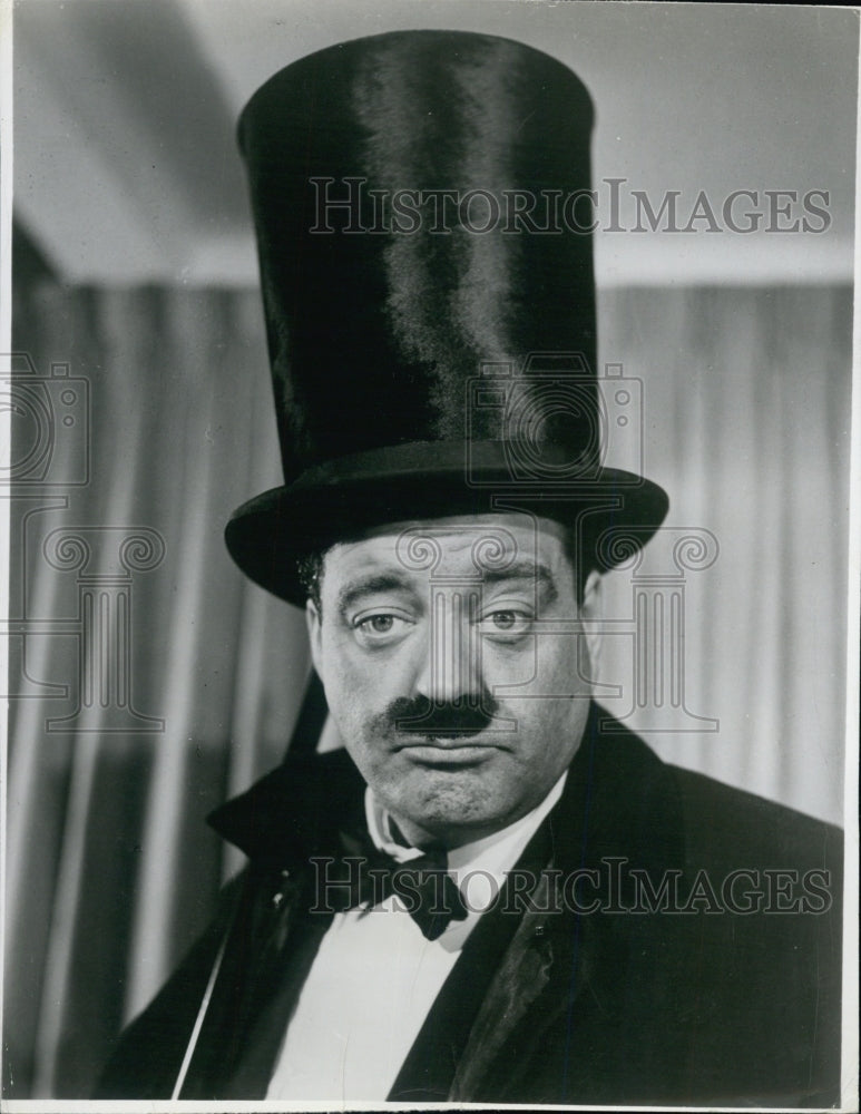 1964 Press Photo Jackie Gleason, Comedian and Actor - Historic Images