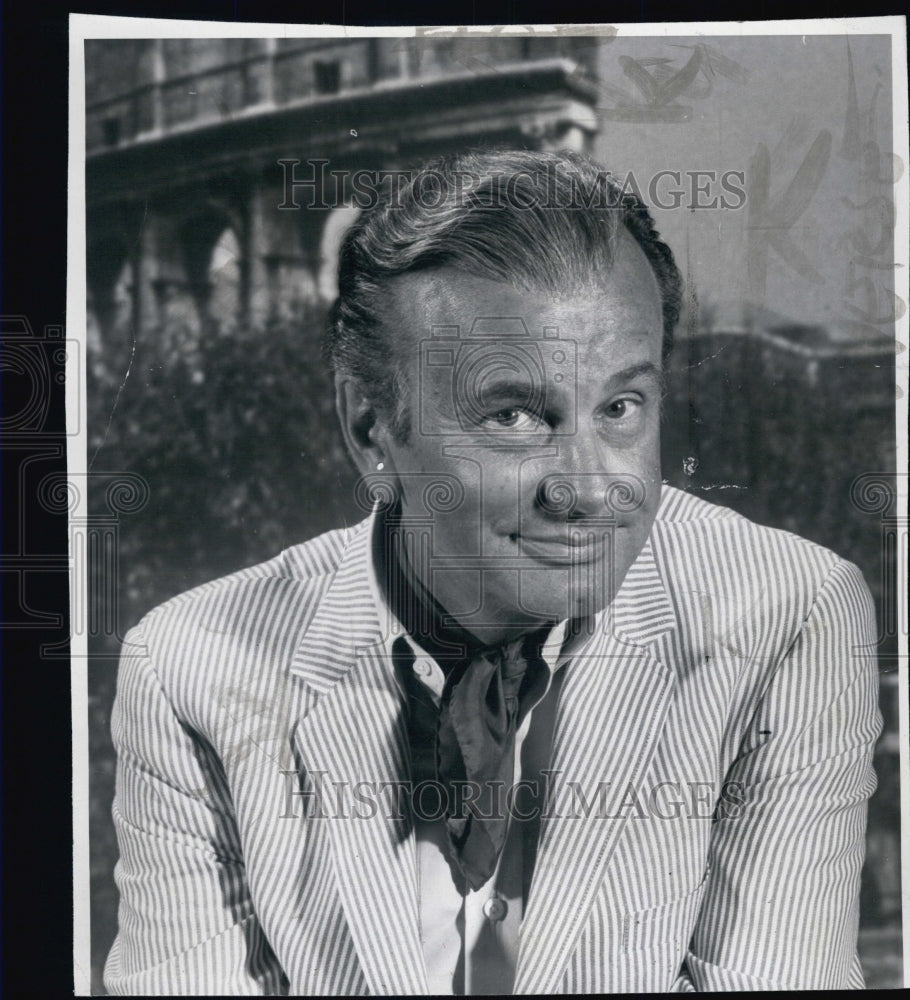 1972 Jack Parr "The Jack Parr Diary" at Coliseum in Rome - Historic Images