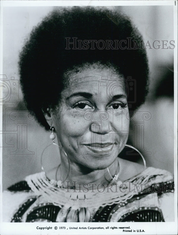 1973 Clarice Taylor, Actress - Historic Images