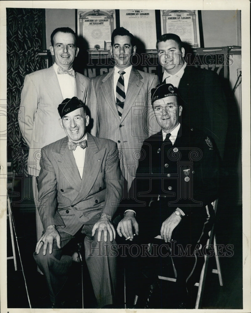 1953 Press Photo Installation of Officers of Union Square Poet American Legion - Historic Images