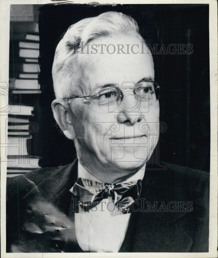 1951 Press Photo Harvard Geology Professor Kirtley Mather - Historic Images